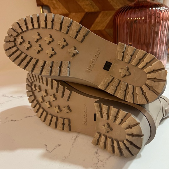 Barbour Tan Chelsea Rain Boots - Picture 3 of 6